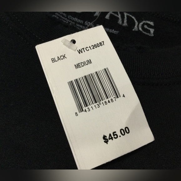 Wu-Tang Clan Black Distressed Crew Neck Sweatshirt Size M - Picture 5 of 7